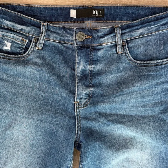 KUT from the Kloth Donna Fab Ab Ankle Skinny Jeans – Size 6 - Picture 4 of 10